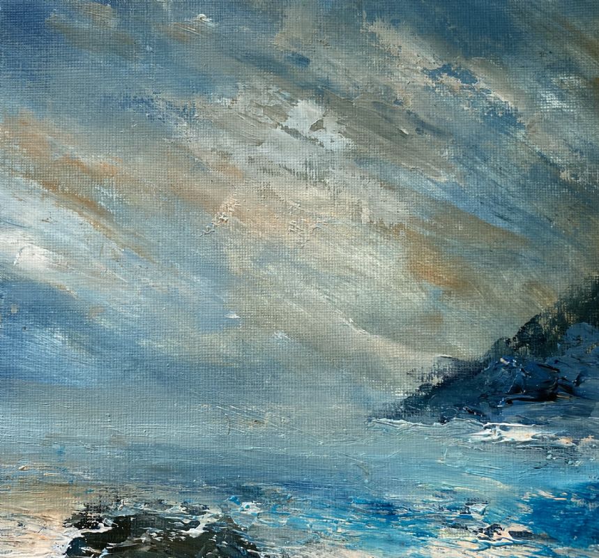 Westerly Current - Cornish affordable art 